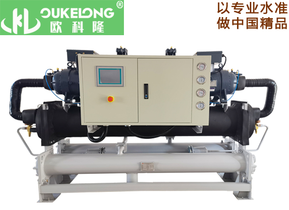 水冷螺桿式冷水機（漢鐘雙機頭）